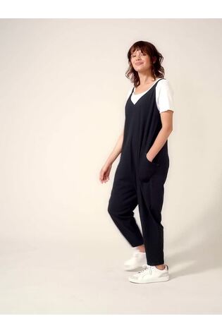 White Stuff Black Jersey Selina Jumpsuit - Image 2 of 8