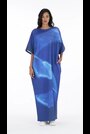 leem Blue Arabic Print Kaftan - Image 2 of 6