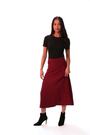 Roman Red Petite Stretch Waist Knit Midi Skirt - Image 2 of 6