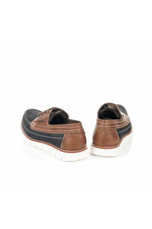 Barbour® Navy Hardy Boatshoes - Image 2 of 5 Barbour® Navy Hardy Boatshoes - Image 2 of 5