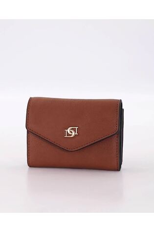 Dune London Brown Kamaris Branded Dual Cardholder - Image 2 of 4
