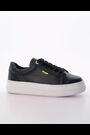 Dune London Black Eastern Branded Chunky Cup Sole Trainers - Image 2 of 4