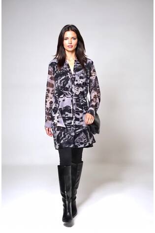 Religion Zoe tunika obleka v potiskom Animal kril - Slika 2 iz 6