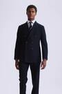 Moss Navy Tailored Double Breasted Italian Suit Jacket - Image 2 of 6