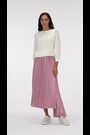 leem Purple Asymmetric Pleated Skirt - Image 2 of 5