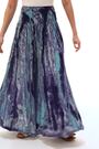 Roman Blue Abstract Palazzo Trousers - Image 2 of 5