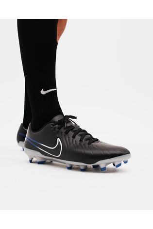 Nike Black Tiempo Legend 10 Club Firm Ground Football Boots