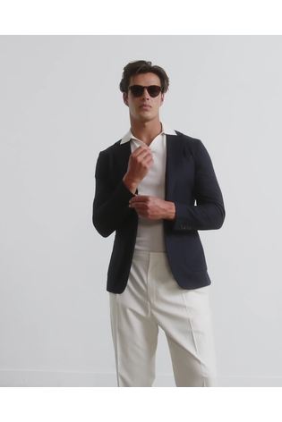 Reiss Lucker Single Breasted Brushed Blazer REISS