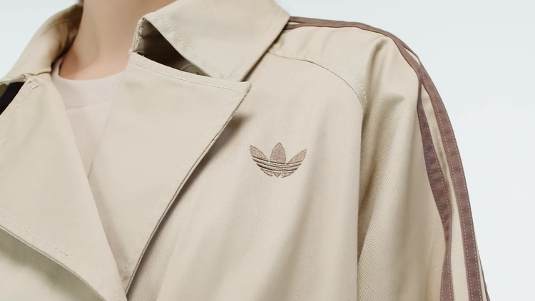 Next：日本 adidas Originals ツイル トレンチコート from Next Japan