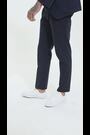 Normaal blauw - Harry Brown Slim Fit Paper Touch Cotton Suit: Smart Trousers - Image 2 of 8