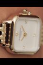 Olivia Burton Gold Tone 20mm Mini Grosvenor Light IP Watch - Image 2 of 8