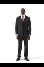 Skopes Curry Navy Blue Check Tailored Fit Suit Jacket - Image 2 of 5