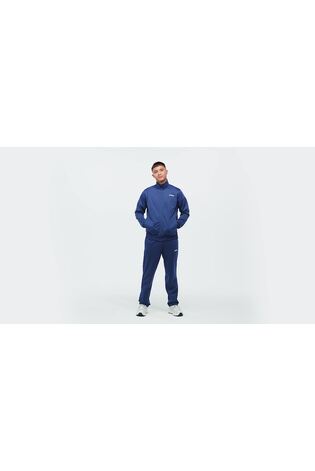 adidas Blue Linear Tracksuit - Image 2 of 8
