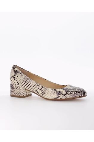 Dune London Animal Bracket Low Heel Comfort Courts - Image 2 of 7