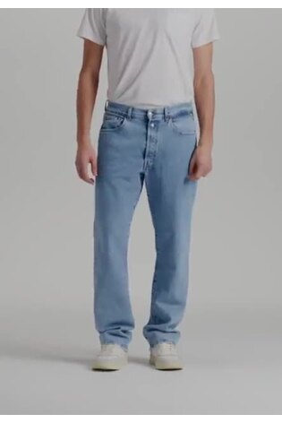 Replay Dark Blue 9Zero1 Collection Regular Straight Jeans - Image 2 of 4