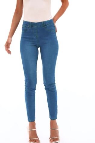 Roman Blue Originals Full Length Denim Jeggings - Image 2 of 6