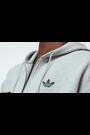 adidas Originals Grey Adicolor Spacer Oversized Hoodie - Image 2 of 6