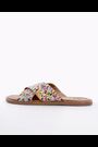 Dune London Black Lumas Sequin Slider Sandals - Image 2 of 7