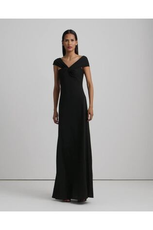 Lauren Ralph Lauren Black Meirnay Gown - Image 2 of 10