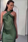 Rewritten Roma Halterneck Bridesmaid Dress - Image 2 of 7
