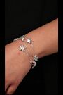 Caramel Jewellery London Silver Party of Stars Bracelet - Image 2 of 5