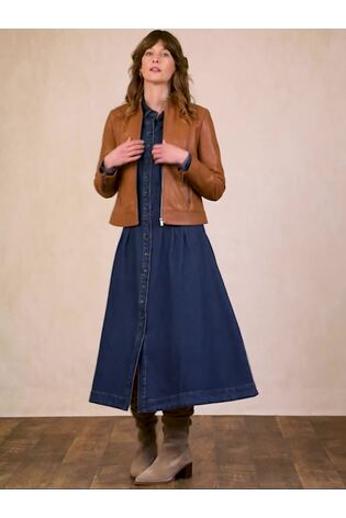 Inka Hellbraun - Lakeland Leather Anthorn Lederjacke - Bild 2 von 12