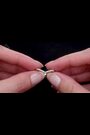 The Diamond Store 9K White Gold Stellato Collection 0.12ct Diamond Wishbone Ring - Image 2 of 5