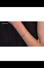 Karen Millen Gold Tone Crystal Baguette Bracelet - Image 2 of 6