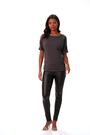 Roman Grey Sparkle Trim Soft Stretch Top - Image 2 of 6