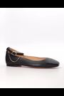 črna - Dune London Halles Ankle Chain Ballet lahki športni copati - Slika 2 iz 6