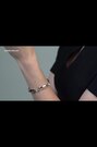 Karen Millen Crystal Ellipse Bracelet - Image 2 of 5