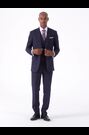 Skopes Blue Tailored Fit Hepworth Check Suit Jacket - Image 2 of 7