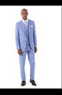 Skopes Sky Blue Redding Tailored Fit Suit Jacket - Image 2 of 5