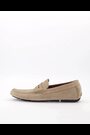 Dune London Cream Bradlay Saddle Driver Shoes - Image 2 of 7