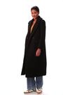 Roman Black Borg Single Breasted Coat - Image 2 of 6