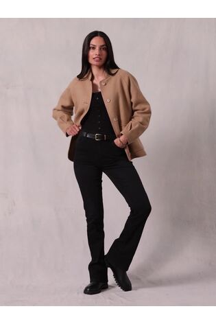 Katrine Black Petite Boot cut Jeans - Image 2 of 8