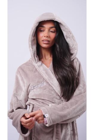 Lulabay Personalised Plush Maxi Dressing Gown - Image 2 of 2