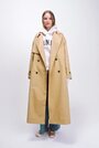 Brown Sandy Liang Bow-Back Trench Coat - Image 2 of 5