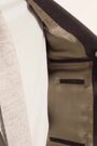 MOSS x Barberis Brown Tailored Fit Plain Flannel Suit Jacket - Image 2 of 5