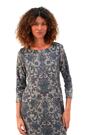 Roman Blue Baroque Pocket Detail Shift Dress - Image 2 of 6