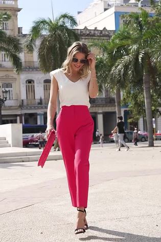Red tuxedo 2024 pants