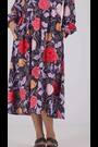 Barbour® Navy Floral Nahla Wrap Dress - Image 2 of 11