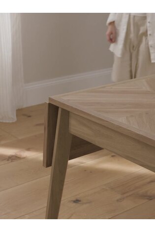 Light Natural Hayford 2 To 4 Extending Dining Table - Image 2 of 6