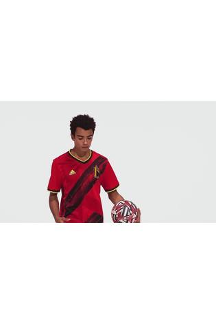 adidas Red Belgium Home Football Shirt - Image 2 of 6
