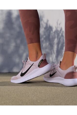 Nike training flex trainers in pink discount