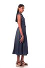 Roman Blue Denim Button Through Midi Dress - Image 2 of 6
