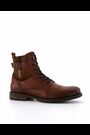 Braun/Chrom - Dune London Call Call Legere Stiefeletten mit Schnallenriemen - Bild 2 von 6
