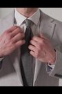 Harry Brown Grey Giacomo Slim Fit Cotton Linen Suit Jacket - Image 2 of 12