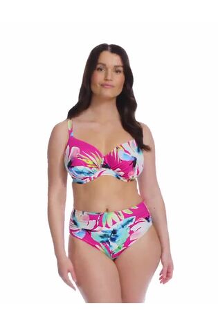 Fantasie Pink Peony Carabelita Full Bikini Briefs - Image 2 of 6 Fantasie Pink Peony Carabelita Full Bikini Briefs - Image 2 of 6
