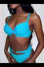 Ann Summers Blue Bali Bliss High-Waisted Bikini Bottoms - Image 2 of 6